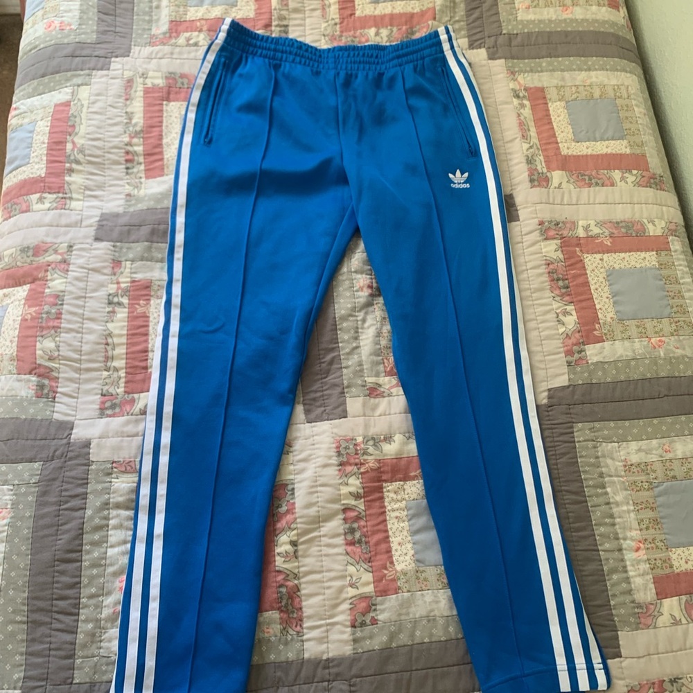 Adidas Kids Blue Track Pants